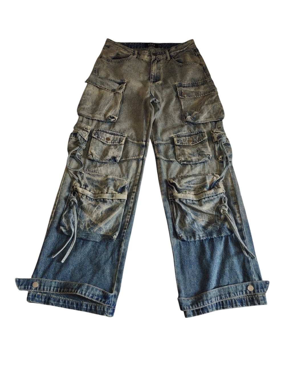 PLTX Mens 34 Cargo Jeans